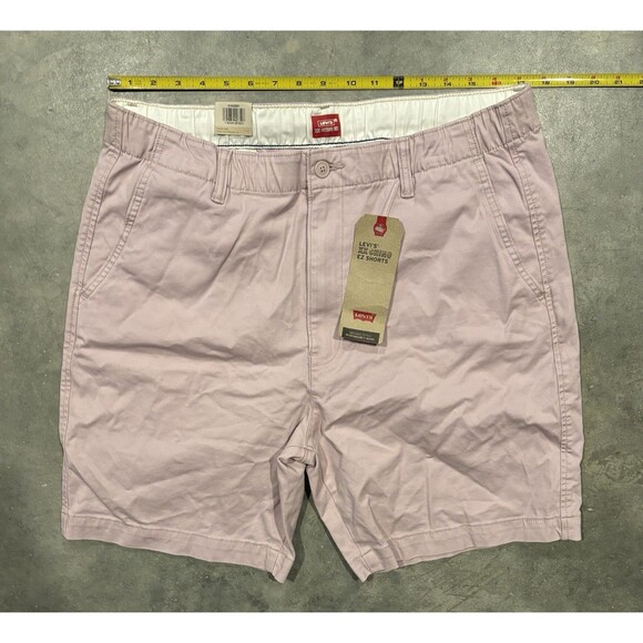 Levis XX Chino EZ Shorts Men's Size L Pink Stretch Waist NWT - Picture 3 of 7